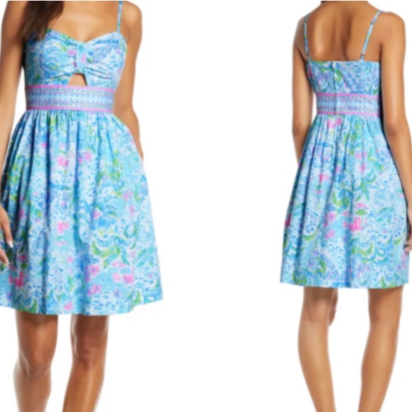 Lilly Pulitzer Dresses & Skirts - Lilly Pulitzer Katlynn Tropical Print Sundress